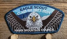 Hawk Mountain Council,New Issue Eagle Scout Csp, Bsa Boy Scout, 100 Issued picture