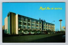 Seattle WA-Washington, Royal Inn, Scenic View, Vintage Postcard picture
