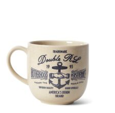 RRL Ralph Lauren Hand Painted Brotherhood Nautical Anchor Logo Vintage Mug Cup picture