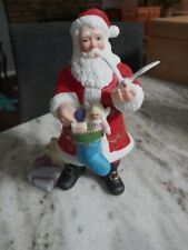 The Lenox 2000 Santa Claus Dove & Stocking Figurine Christmas Porcelain Limited picture