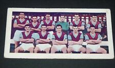 #3 WEST HAM UNITED HAMMERS FOOTBALL BUBBLE GUM CARD 1957 ENGLAND picture