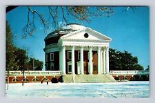Charlottesville VA-Virginia, Rotunda of University of Virginia, Vintage Postcard picture