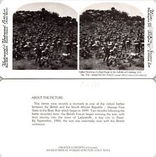 Boer War STORMING OF A BOER KOPJE Stereoview la#_11 picture
