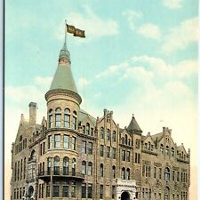 c1910s Wichita, KS Scottish Rite Masonic Temple Rare Postcard AASR Touring A116 picture