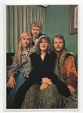 ABBA Card Panini Pop Stars Sticker 1975 Mini-Poster Vintage Rock #86 picture