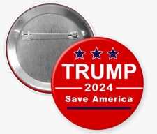 Trump 2024 Buttons: 