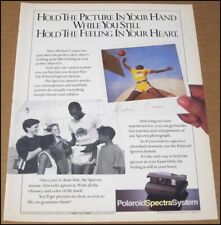 1988 Michael Cooper Polaroid Camera Print Ad Advertisement Los Angeles Lakers picture