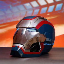 Iron Man War Machine 1:1 Patriot Helmet Wearable Cosplay Bilingual Voice-control picture