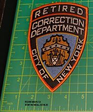 CORRECTION DEPARTMENT CITY OF NEW YORK RETIRED picture