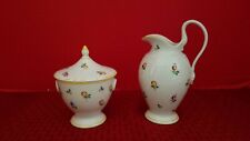 Vintage Royal Nymphenburg Porcelan Creamer and Sugar bowl picture