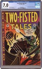 Two Fisted Tales #27 CGC 7.0 1952 4419899010 picture