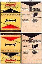 Columbus Ohio Surface Combustion Heaters Janitrol Matchbooks Lot of Two Vintage picture