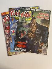 Toxic  Comic Book #13 14 15 Magazine - 1991 Horror Graphic RARE Lot of 3 Issues picture