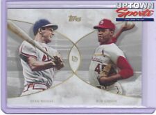 2021 Topps On-Demand Set #3 Dynamic Duals - Stan Musial - Bob Gibson - #14 picture