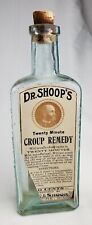 Antique Dr. Shoop's Croup Remedy Family Medicine Bottle Quack Cure Racine Wis picture