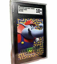 Super Mario Bros Wonder Elephant Mario Trading Card 296/1000 PSA 10 GEM MINT picture