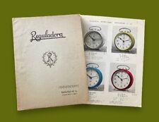 Reguladora Alarm Clock Catalog:  1957 Portugal - Great MCM Graphics picture