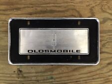 Vintage Oldsmobile Booster License Plate  picture