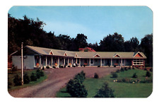 Postcard Triangle Motel West Hatfield Massachusetts picture