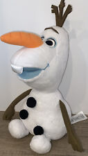 Disney Store “Frozen” Olaf Plush Snowman w/Glittery Snowflake Design 14
