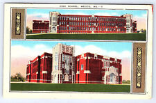 Mexico Missouri mo High School Postcard B635 picture