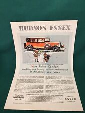 HUDSON ESSEX 1931 Feb Good Housekeeping Original Color Magazine Ad picture