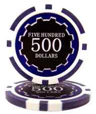 25 Purple $500 Eclipse Poker Chips - Flat Rate Shipping - Mix & Match picture
