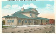 Postcard California Santa Rosa Southern Pacific Depot Pacific Novelty 23-5009 picture