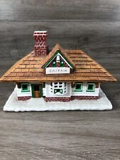 Dept 56 Byron Molds 1980 Ceramic Train Station House Village Christmas picture
