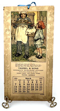1915 Advertising Calendar Peoria IL Clara Burd Illustrations Nursery Rhymes Rare picture