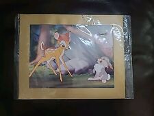 1997 Disney Video Bambi 55th Anniversary Limited Edition 8X10 Matted Print  picture