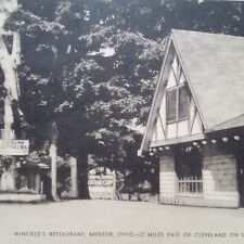 Winfield’s Restaurant Mentor, Ohio Beer, Modern Cottages & Winfield's Signs 1937 picture
