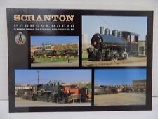 Steamtown National Historic Park Postcard Steam Locomotives VTG HTF RARE picture