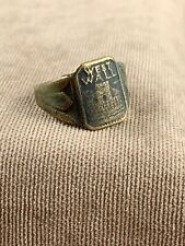 German original WEST WALL ring. Wehrmacht 1936-1945 WWII WW2 picture