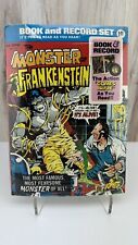 The Monster of Frankenstein Power Book and Record Set PR-14 Horror 1974 45 RPM picture