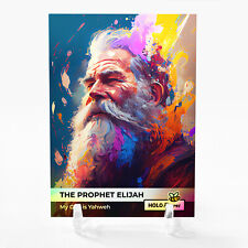 THE PROPHET ELIJAH Holographic Card 2023 GleeBeeCo Holo Figures #TPMG picture