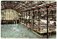c.1900 SAN FRANCISCO SUTRO BATHS SWIMMING POOLS~NEW 1979 HISTORICAL POSTCARD picture