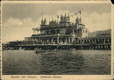 Palermo Italy ~ Beach Bathhouse ~ WWII Charles Young LST-374 to Cleveland OH picture