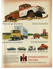 1959 IHC International Trucks Pickup Cab-Over Delivery Vans Vintage Print Ad picture