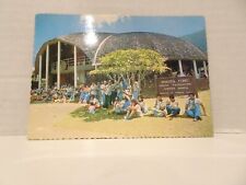 Vintage Postcard American Samoa Maota Fono Building People Posted 1984 picture