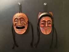 Korean Traditional Hahoe Wood Carved Masks Yangban & Bune Theatrical picture