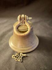 VTG Solid Brass Bell Loud - Farmhouse Dinner Bell Last Call 3.75 diam picture
