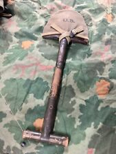 WW2 US Army T Handled Shovel with 1943 Dated Carrier Mint Cover picture