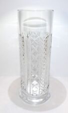 EXQUISITE HTF WATERFORD CRYSTAL FLEUROLOGY AUDREY CYLINDRICAL 10