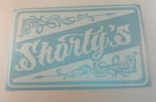 Shorty's Skateboards Logo #4 - Die Cut Vinyl Decal Sticker Vintage Skate Muska picture