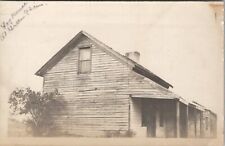 Green Plains Virginia RPPC Old Log House Early Building Postcard A24 picture