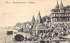 India - VARANASI Benares - Manekarnka Ghat picture