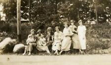PR119 Vtg Photo GROUP WOMEN AT SETON NJ c 1924 picture