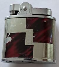 Vintage Omega Superlighter Lighter Japan Red and Silver  picture
