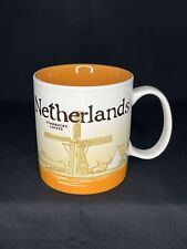 Starbucks Coffee NETHERLANDS Mug 2012 Global City Icon Series 16 oz. Orange picture